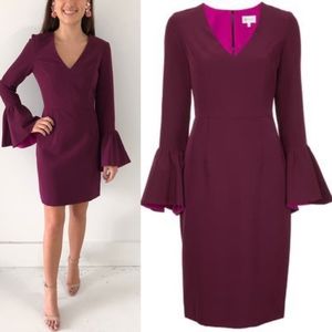 Milly Morgan Purple Sheath Dress NWOT